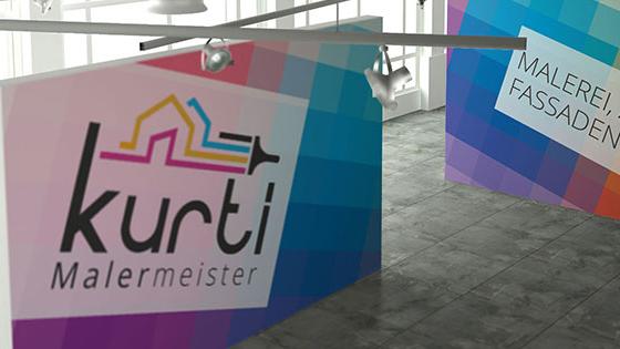 Malermeister Kurti GmbH, Bundesstraße in Sankt Valentin-Landschach