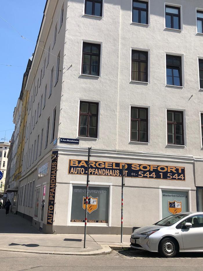 Autopfandhaus & Autobelehnung Häfner GmbH, Schönbrunner Straße in Wien