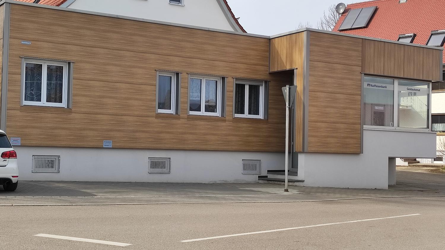 Raiffeisenbank Unteres Zusamtal eG, SB-Geschäftsstelle Unterthürheim, Herrenberg in Buttenwiesen