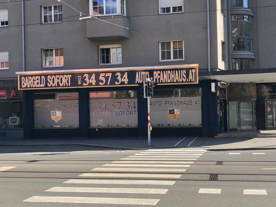 Autopfandhaus & Autobelehnung Häfner GmbH, Amraser Straße in Innsbruck