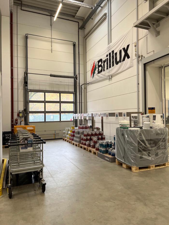 Brillux, Habichtstraße in Hamburg/Barmbek