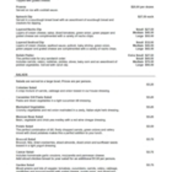 Sandwiches'N More Lunch & Catering Co. Ltd., Calgary, AB, Caterers