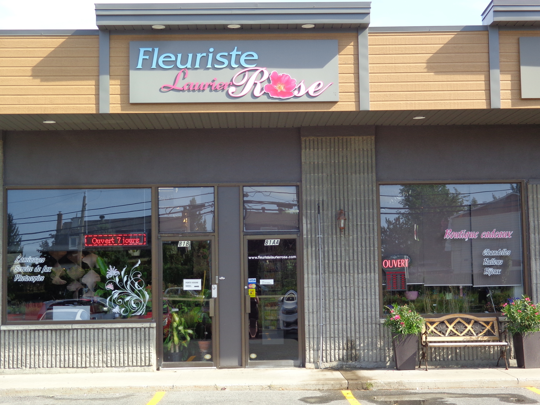 Fleuriste Laurier Rose Delson (450)635-7772