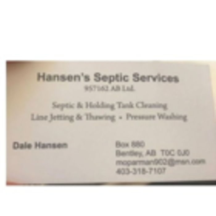 Hansen's Septic Service's