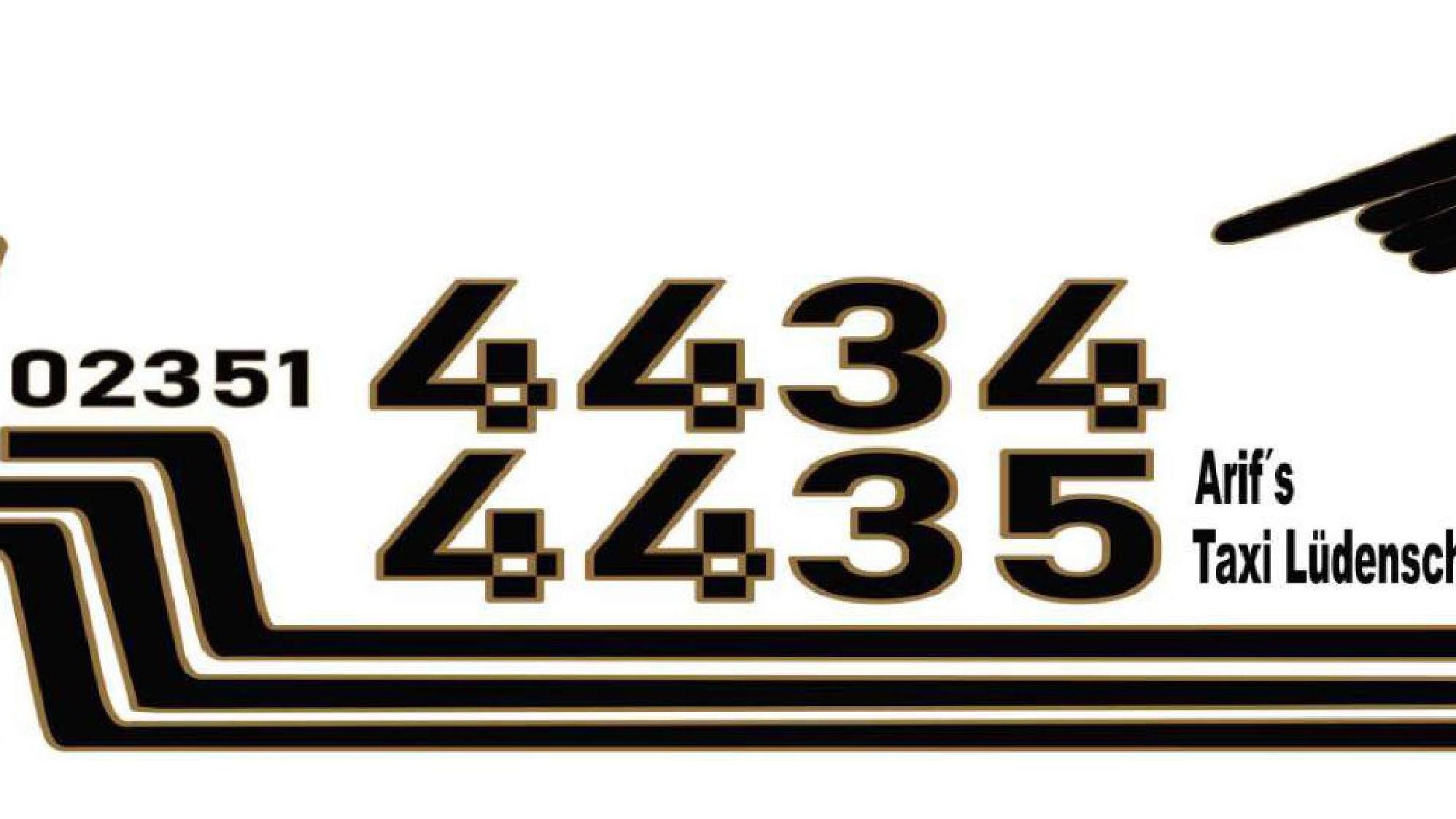 A. Taxi Lüdenscheid ,,4435 & 4435