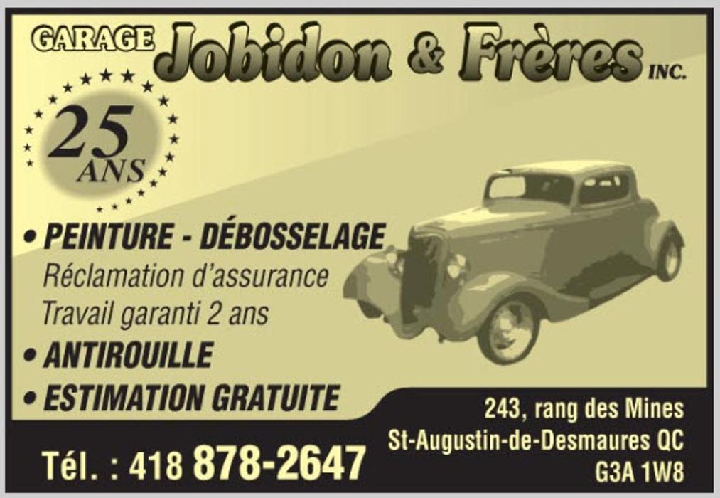 Garage de Débosselage Jobidon et Frères Inc