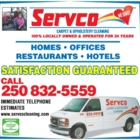 Servco Carpet & Fabric Care - Salmon Arm, BC V1E 2K5 - (250)832-5559 | ShowMeLocal.com