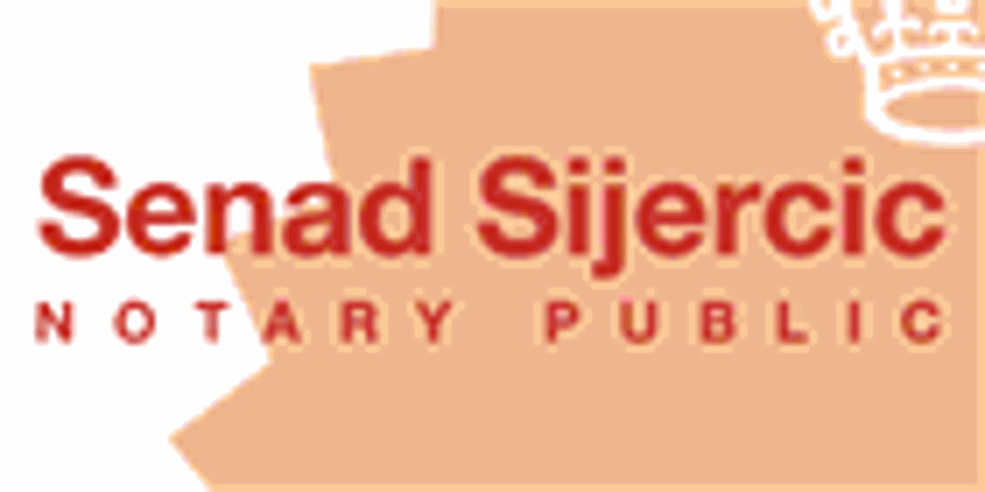 Senad Sijercic Notary Public