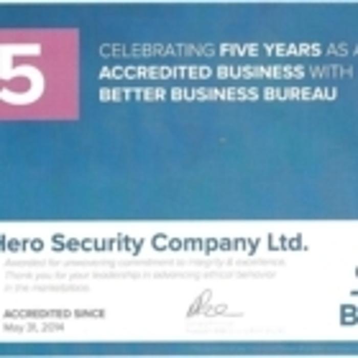 Hero Security Company Ltd Kelowna