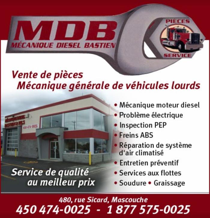 Mécanique Diesel Bastien & Fils Inc
