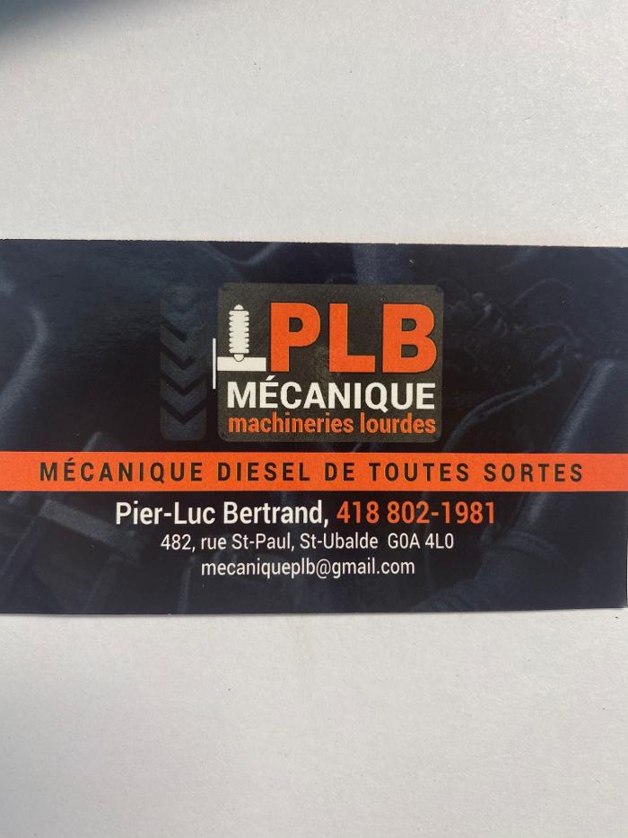 Mécanique PLB Inc