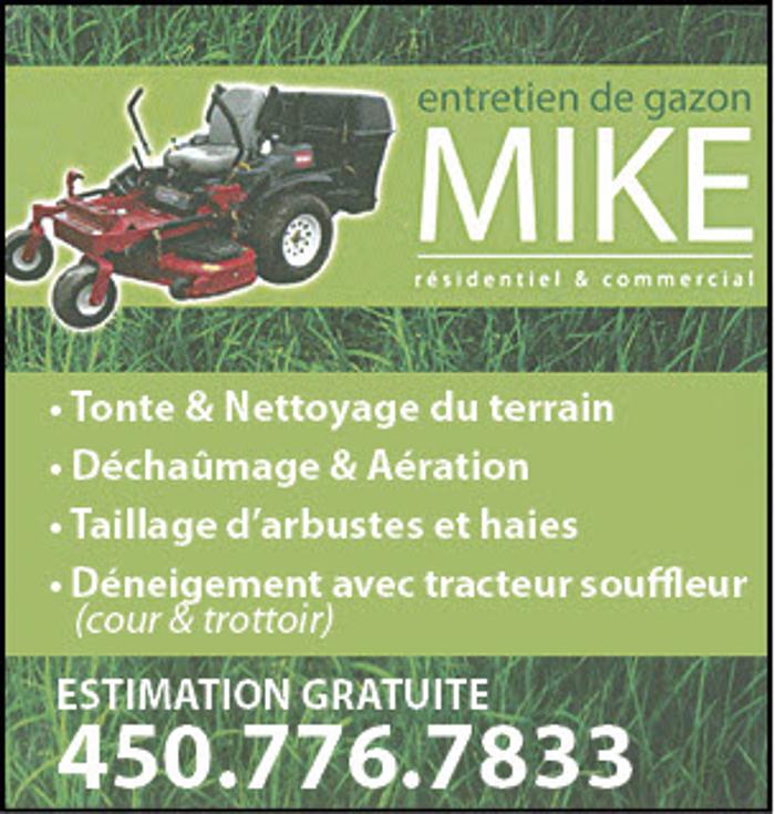 Entretien de Gazon Mike