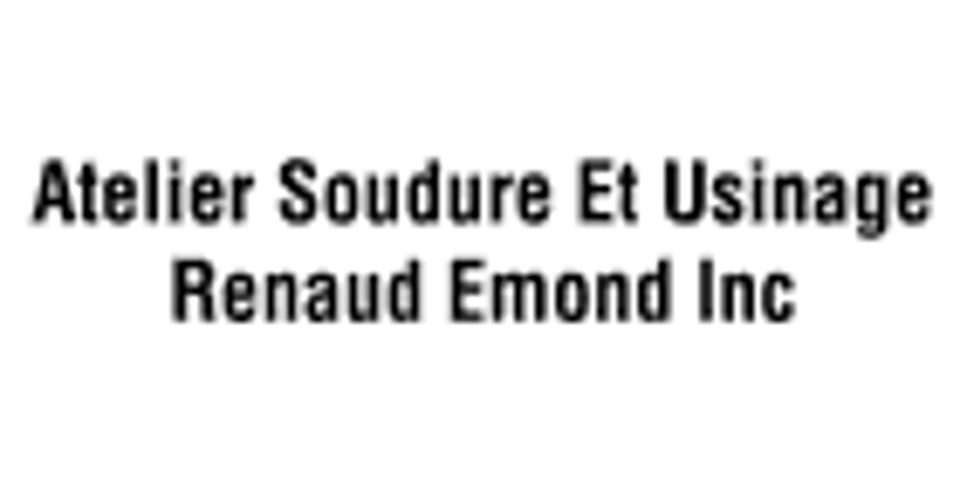 Atelier Soudure Et Usinage Renaud Emond Inc