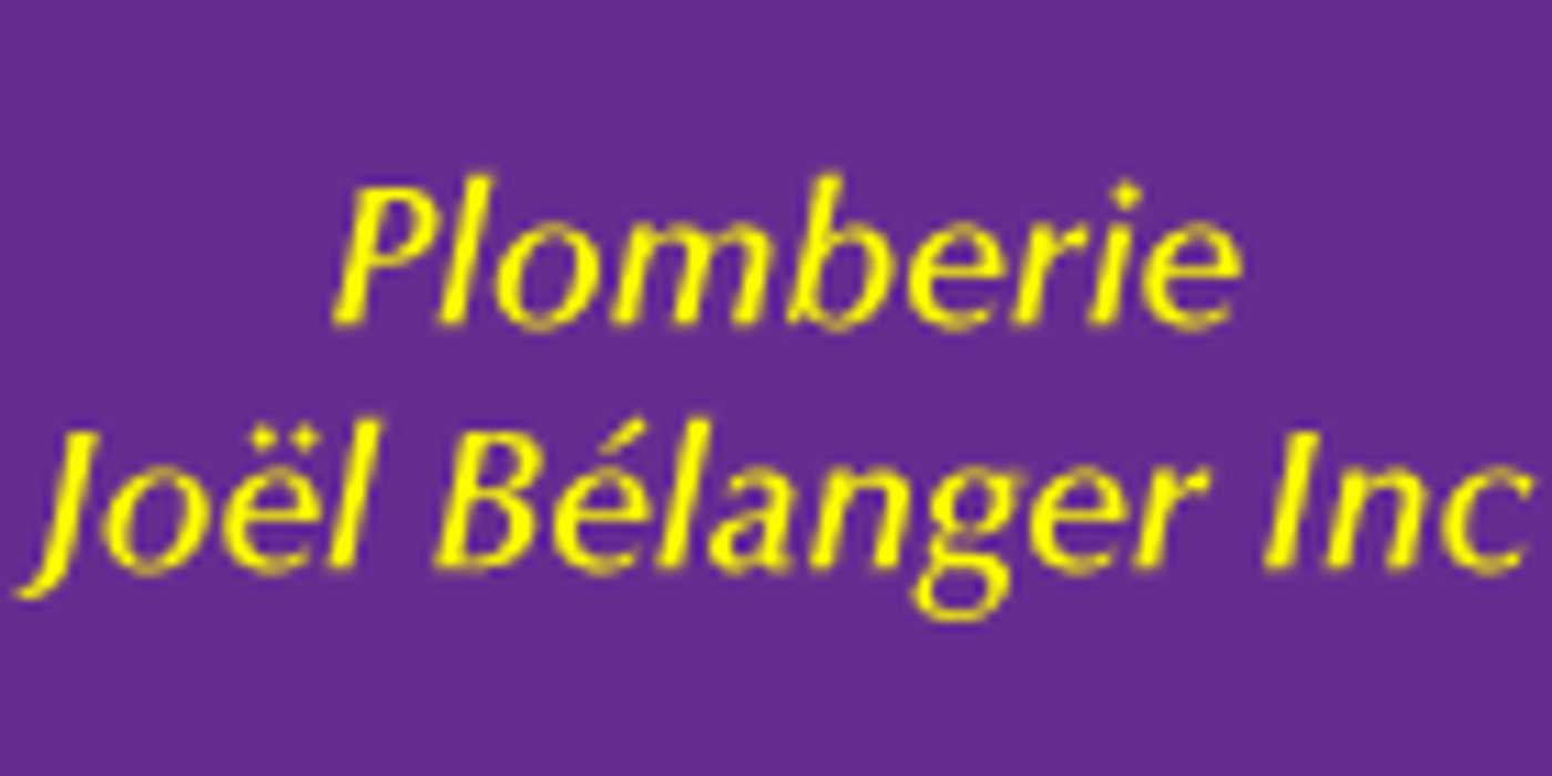Plomberie Joël Bélanger Inc