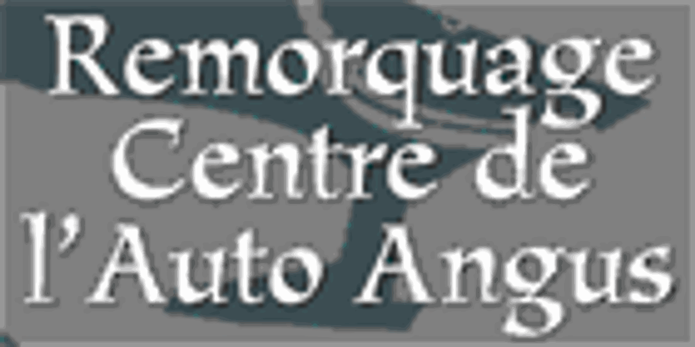 Remorquage Centre de l'Auto Angus Enr