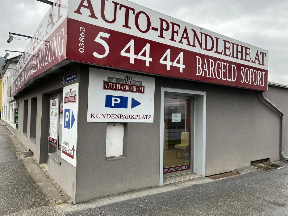 Autopfandhaus & Autobelehnung Häfner GmbH, Wiener Straße in Bruck an der Mur