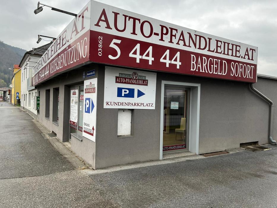 Autopfandhaus & Autobelehnung Häfner GmbH, Wiener Straße in Bruck an der Mur