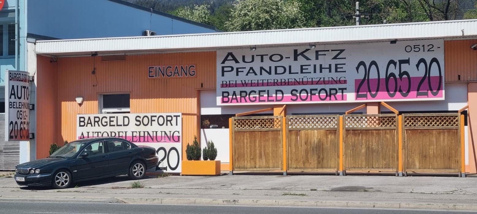 Autopfandhaus & Autobelehnung Häfner GmbH, Bundesstraße in Rum