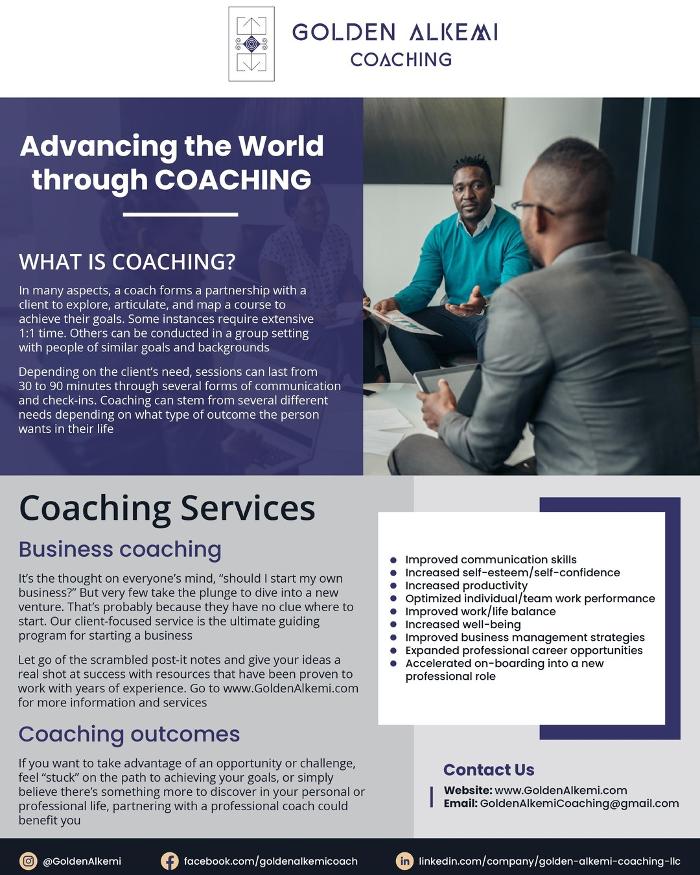 Golden Alkemi Coaching - Philadelphia, PA