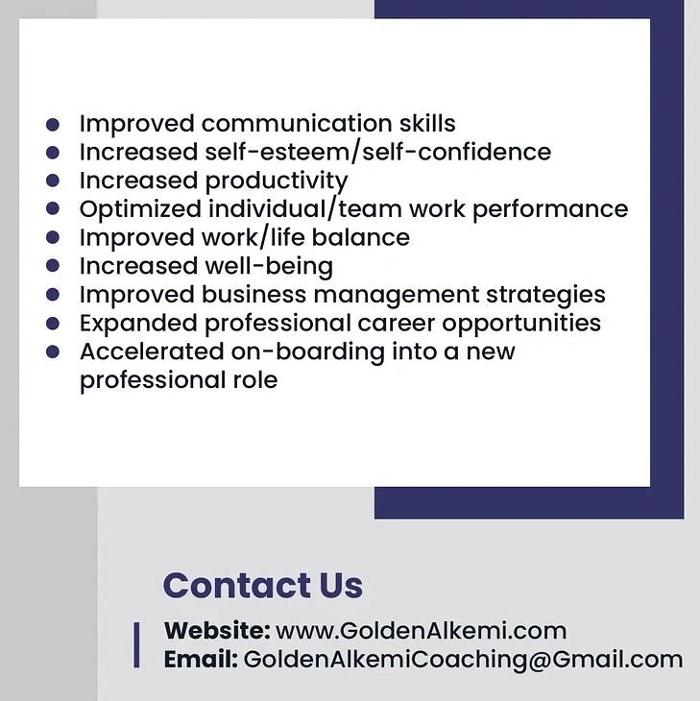 Golden Alkemi Coaching - Philadelphia, PA