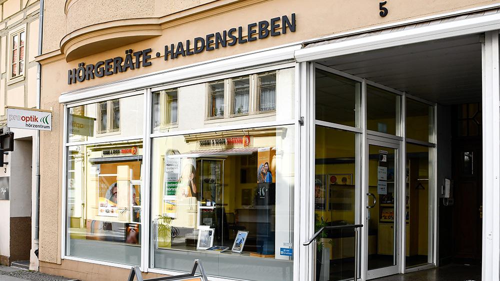 pro optik hörzentrum Haldensleben, Hagenstraße in Haldensleben