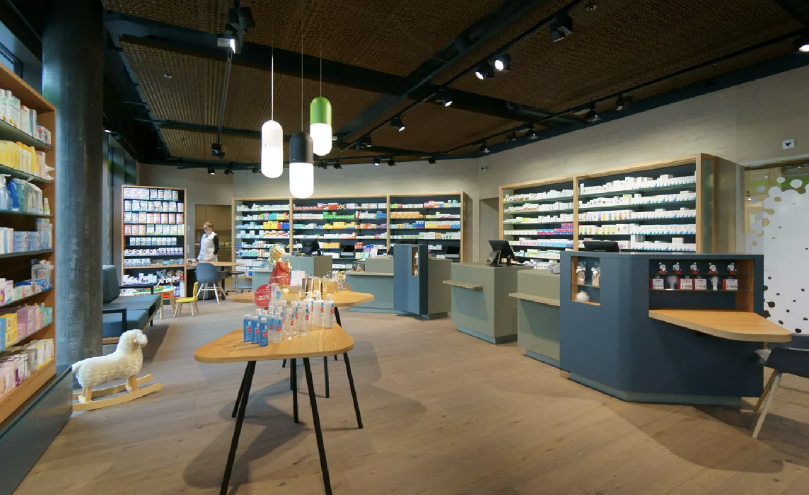 Apotheke Schönenbrunnen, Steinbachstrasse in Belp