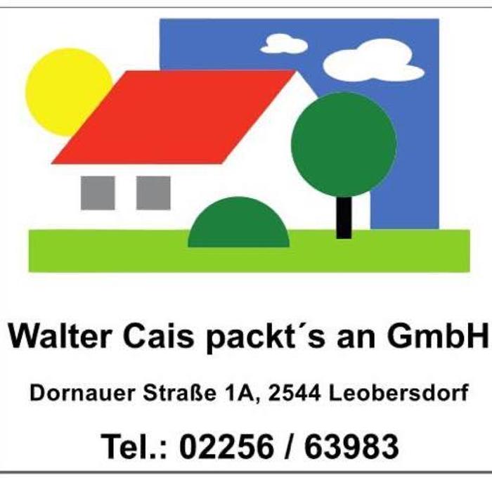 Walter Cais packt's an GmbH in Leobersdorf