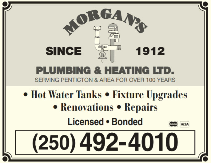 Morgan's Plumbing & Heating Ltd Penticton (250)492-4010