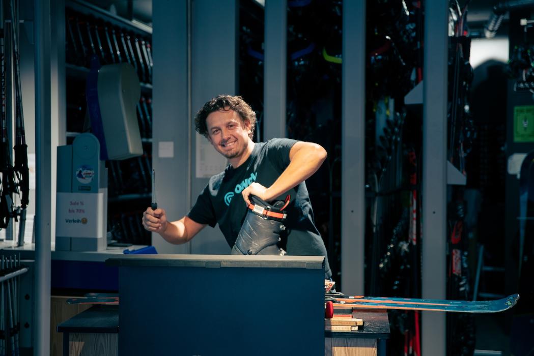 Skiverleih & Bikeverleih Rowdy, Silvrettastraße in Schruns