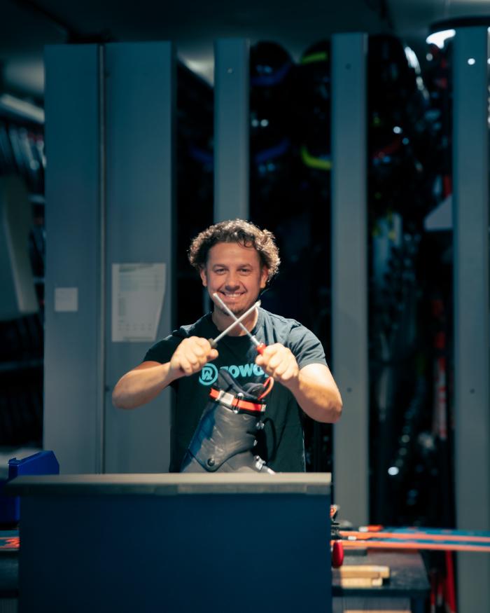 Skiverleih & Bikeverleih Rowdy, Silvrettastraße in Schruns