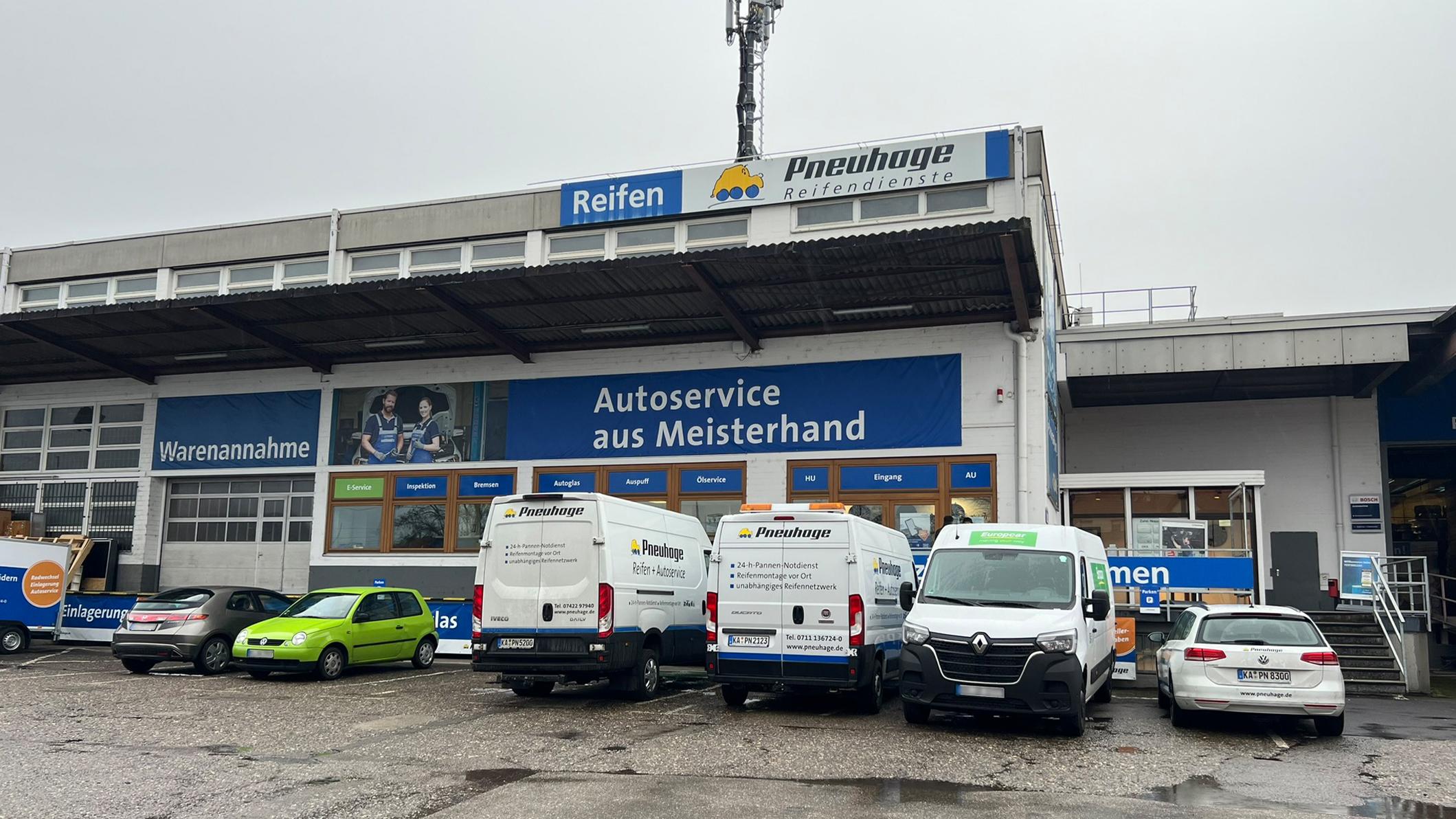 Pneuhage Reifen und Autoservice, Zahn-Nopper-Straße in Stuttgart