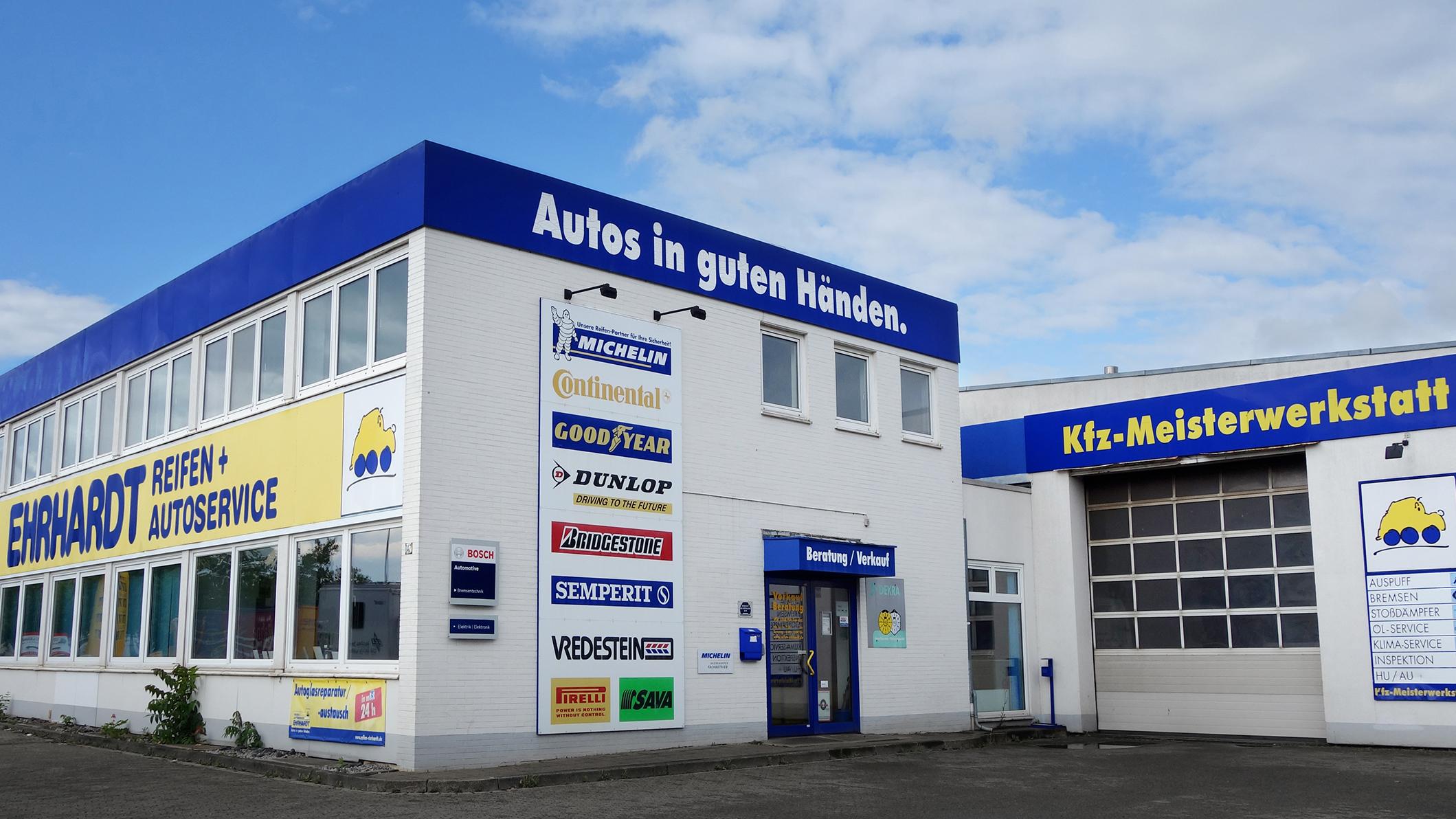 Ehrhardt Reifen + Autoservice, Gifhorner Straße in Braunschweig