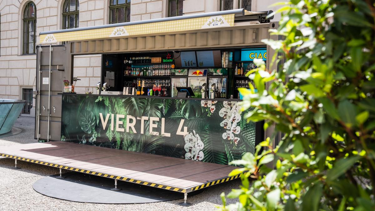 Viertel 4 | Popup Bar im Joanneumsviertel, Neutorgasse in Graz