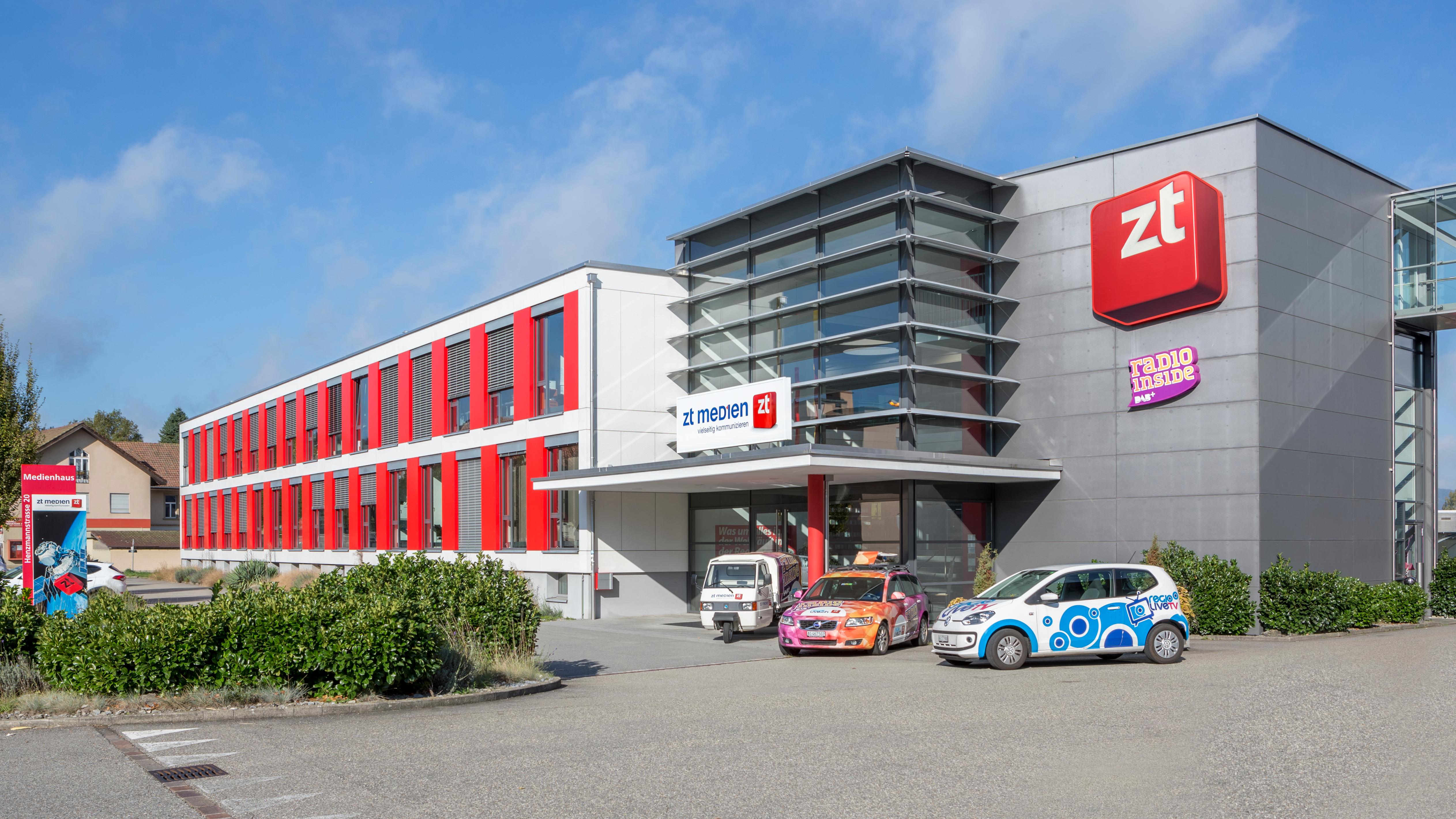 ZT Medien AG, Henzmannstrasse in Zofingen