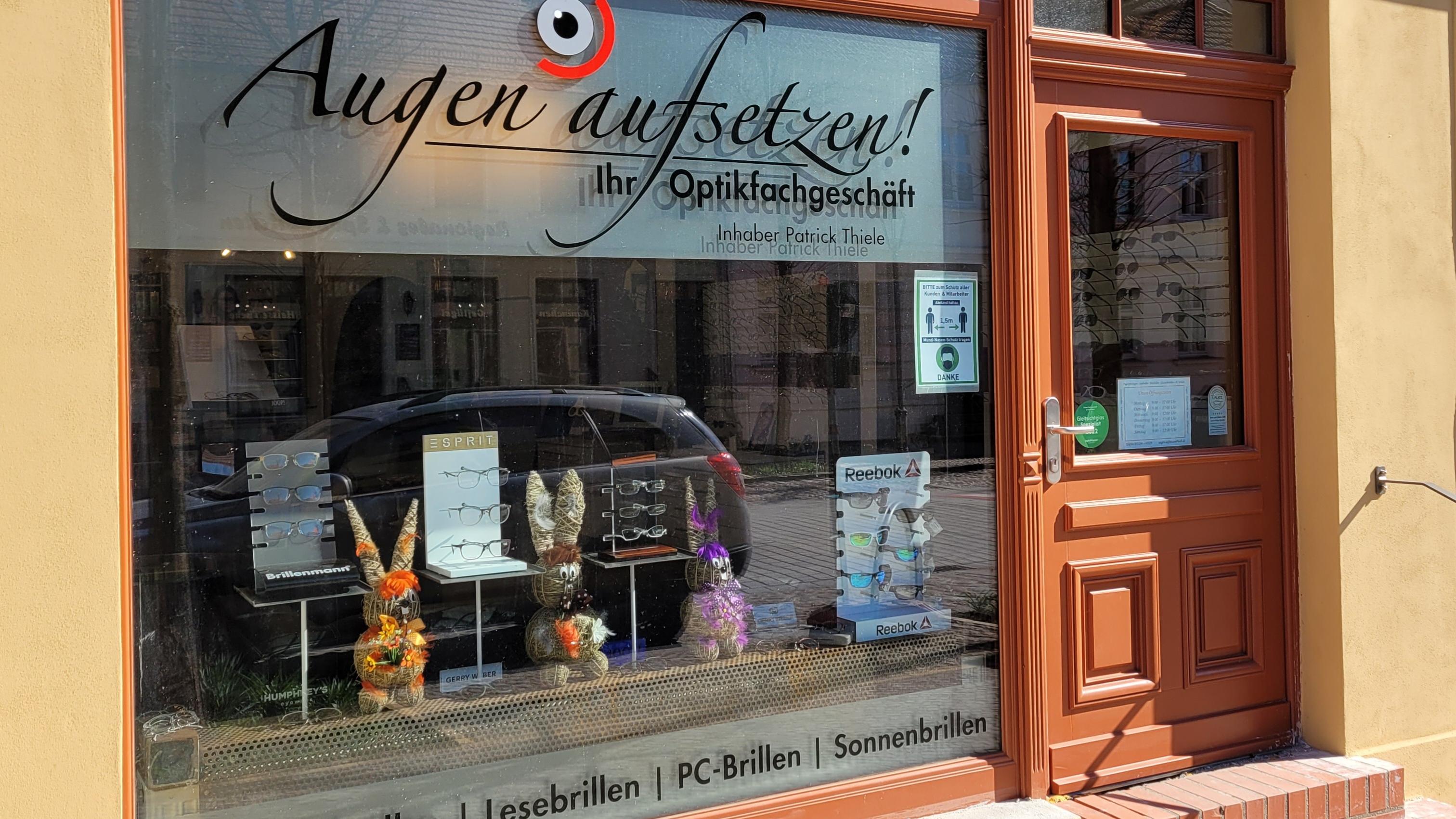 Augen aufsetzen! Ihr Optikfachgeschäft, Berliner Straße in Beelitz