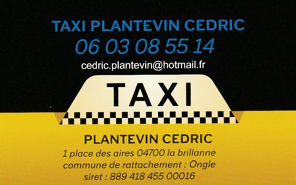 Taxi Plantevin Cédric taxi