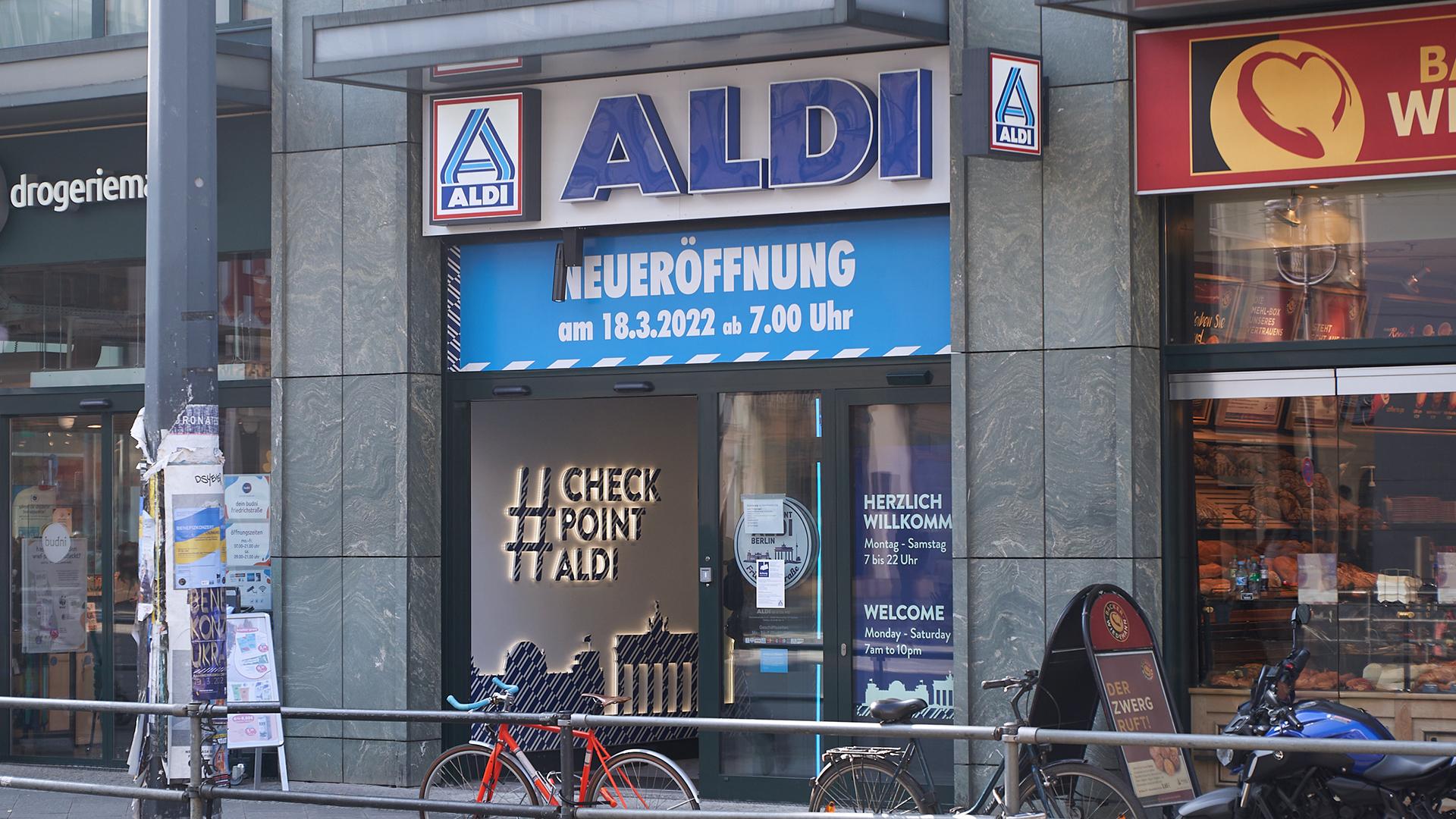 ALDI Nord, Friedrichstraße in Berlin
