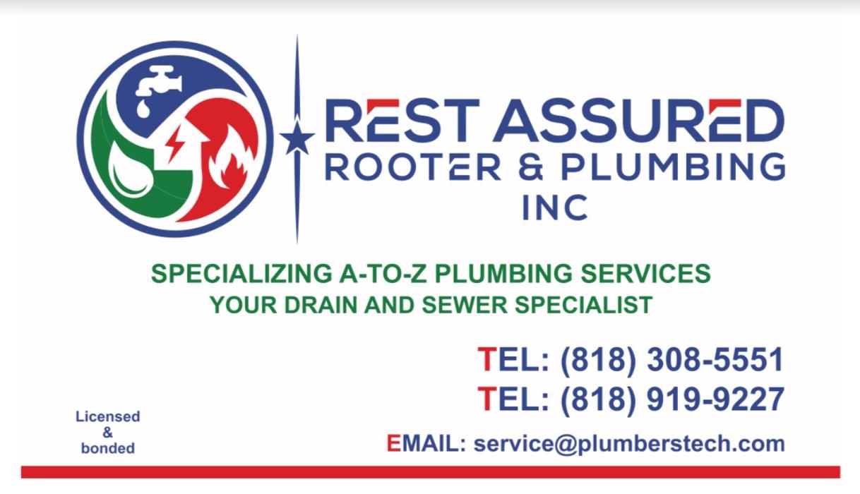 Rest Assured Rooter & Plumbing Inc. - Van Nuys, CA