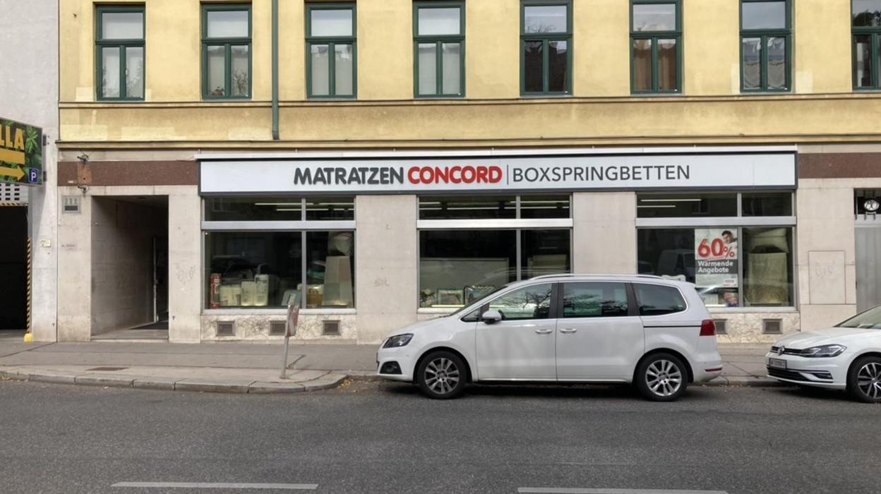 Matratzen Concord Filiale Wien 19., Krottenbachstraße in Wien