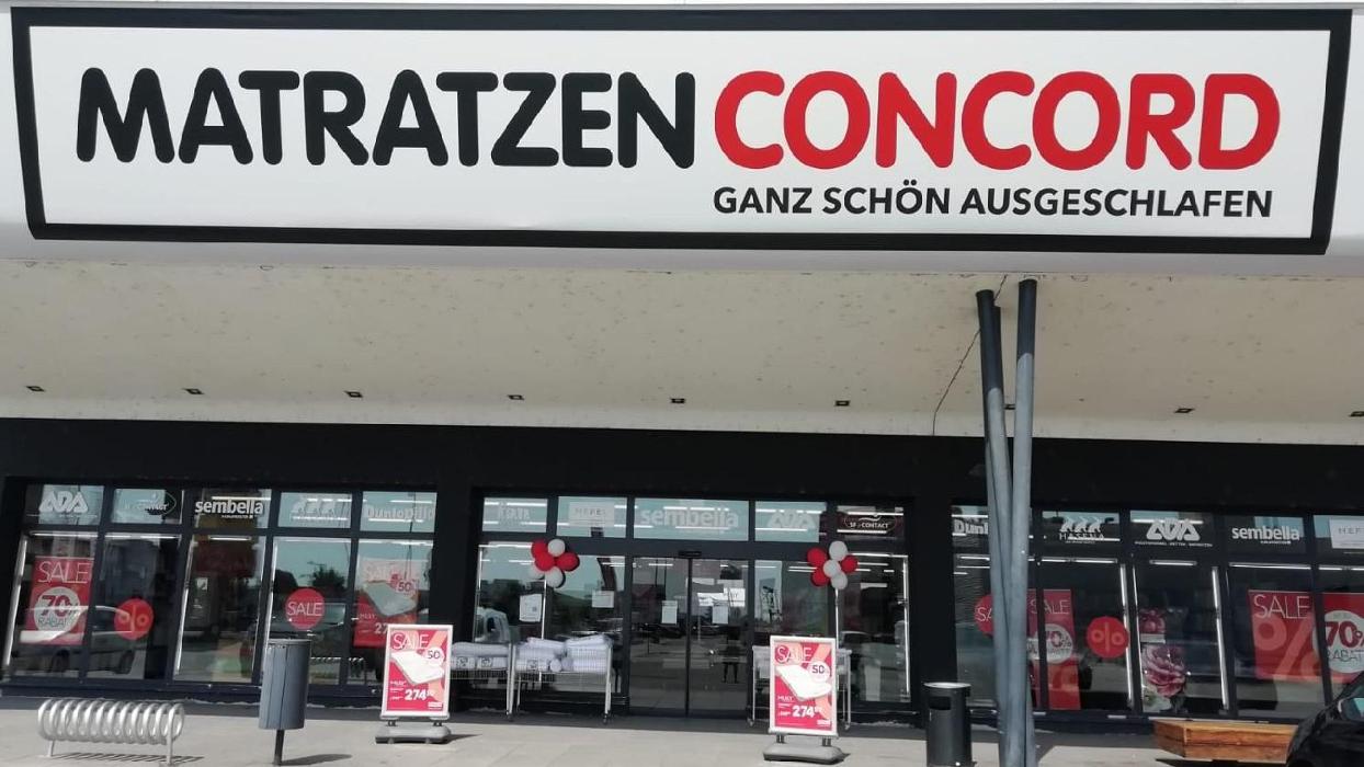 Matratzen Concord Filiale Oberwart, Steinamangerer Straße in Oberwart