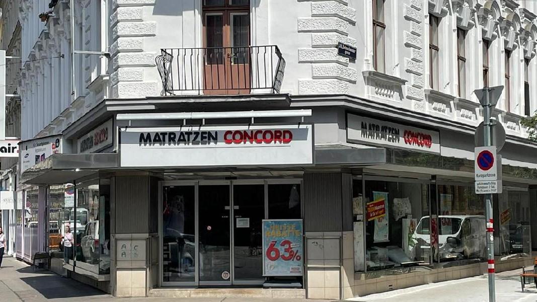 Matratzen Concord Filiale Wien 20., Wallensteinstraße in Wien