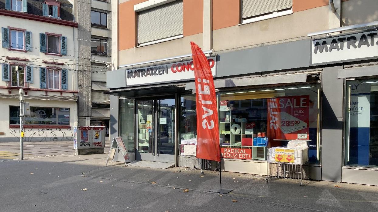 Matratzen Concord Filiale Basel-Brausebad, Allschwilerstrasse in Basel