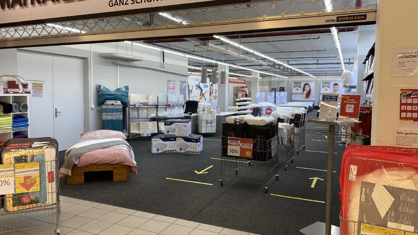 Matratzen Concord Filiale Pratteln, Grüssenweg in Pratteln