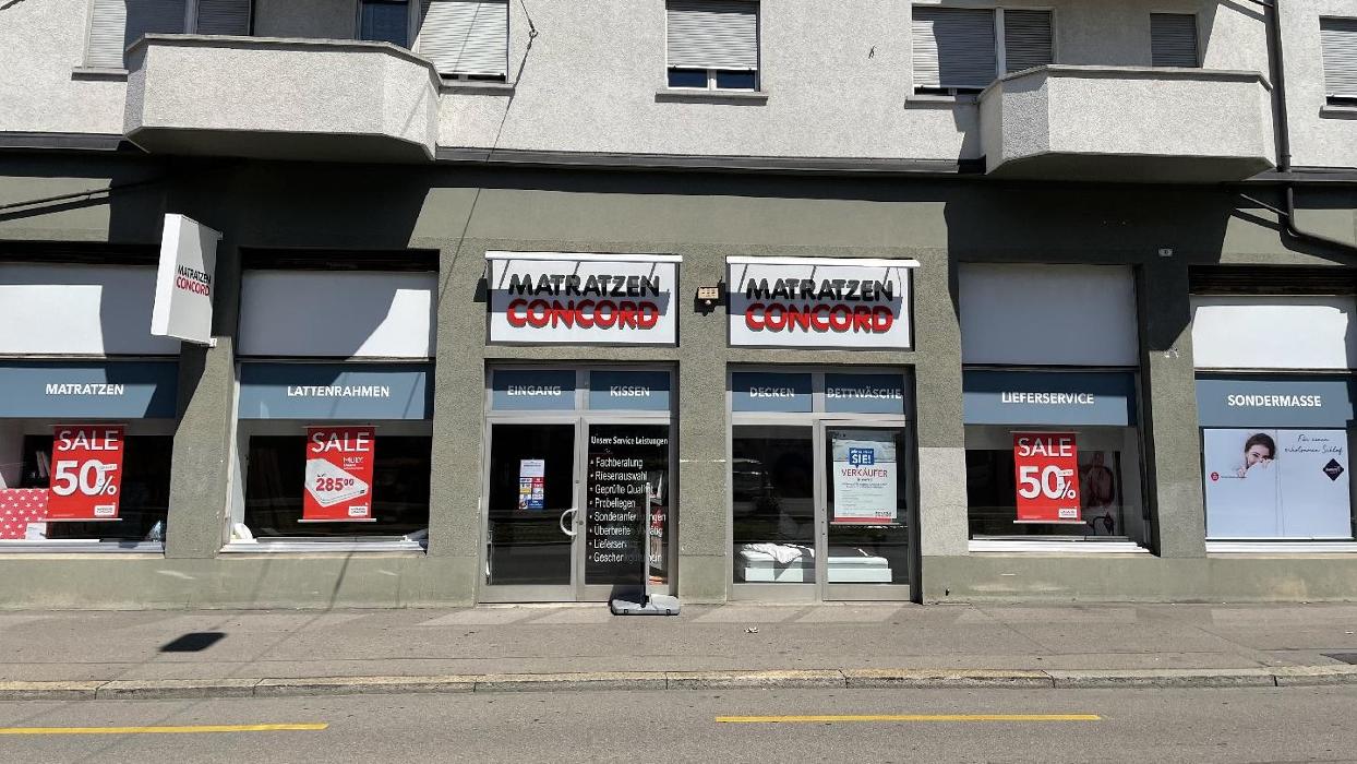 Matratzen Concord Filiale Zürich, Badenerstrasse in Zürich