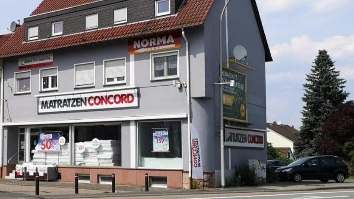 Matratzen Concord Filiale Babenhausen, Bismarckplatz in Babenhausen