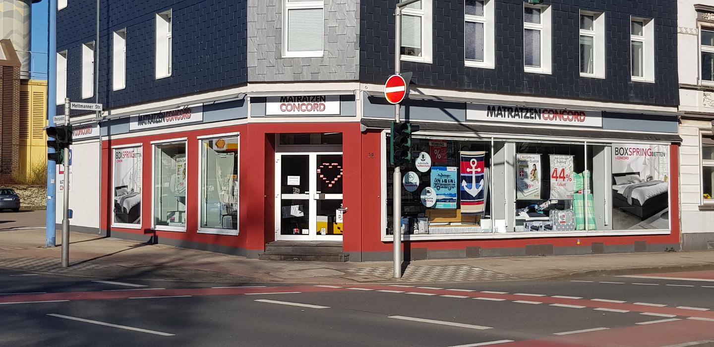 Matratzen Concord Filiale Velbert-Mitte, Mettmanner Straße in Velbert