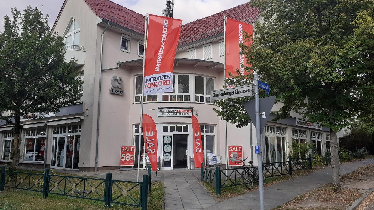 Matratzen Concord Filiale Glienicke/Nordbahn, Koebisstraße in Glienicke-Nordbahn