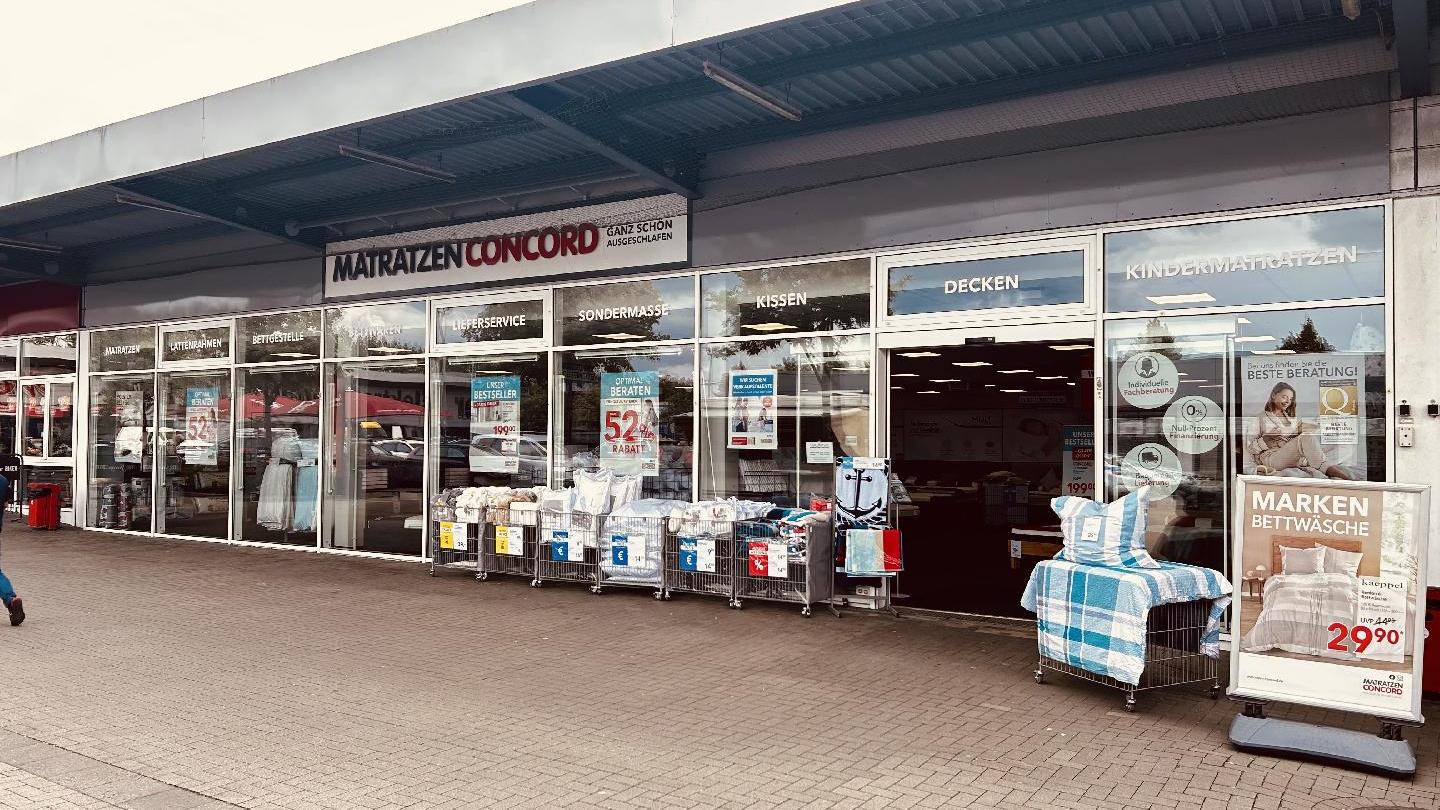 Matratzen Concord Filiale Rostock-Brinckmansdorf, Timmermannsstrat in Rostock