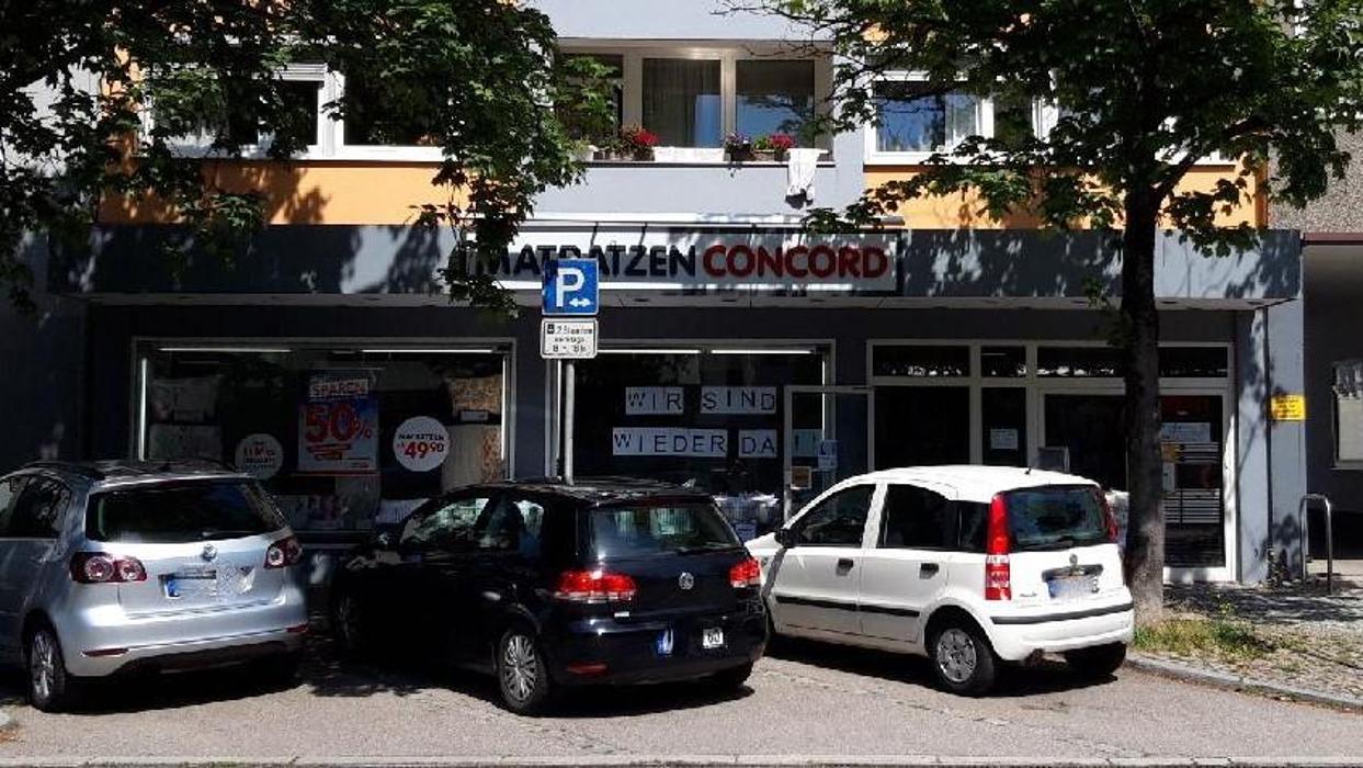 Matratzen Concord Filiale Buchloe, Bahnhofstraße in Buchloe