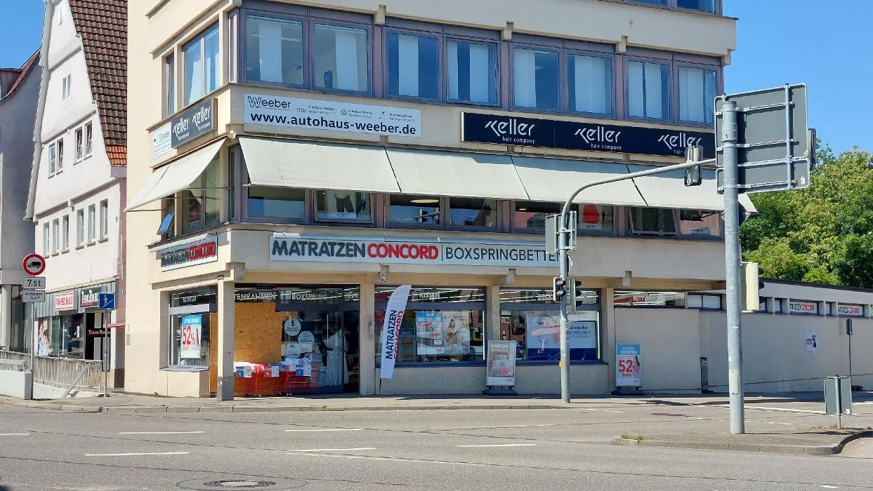 Matratzen Concord Filiale Herrenberg, Horber Straße in Herrenberg